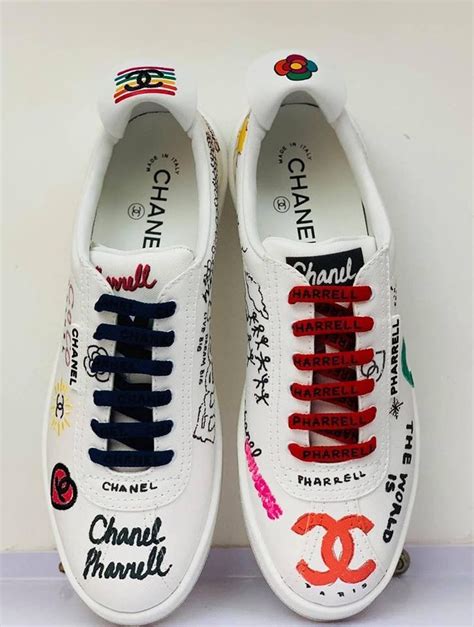 chanel pharrel william|Pharrell Williams Chanel shoes.